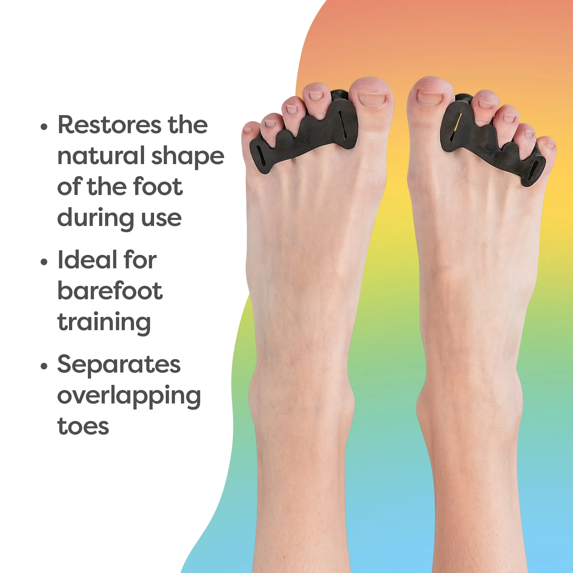 Customizable Toe Separators with Inserts
