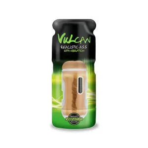 Cyberskin Vulcan Realistic Ass With Vibration -  Mocha
