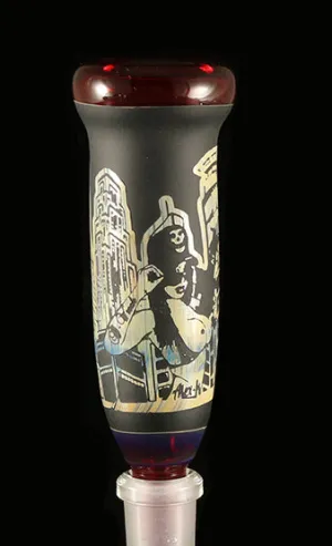 D-wreck/ Alex-K 14mm carved slide #1