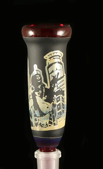 D-wreck/ Alex-K 14mm carved slide #1