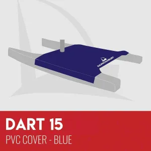 Dart 15 Trampoline Cover - PVC Blue