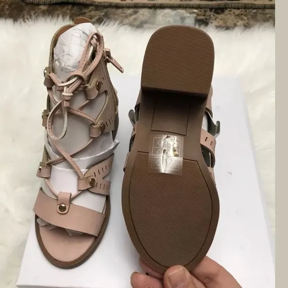 Dolce Vita Girl Lyle  Gladiator Block Heel Sandal