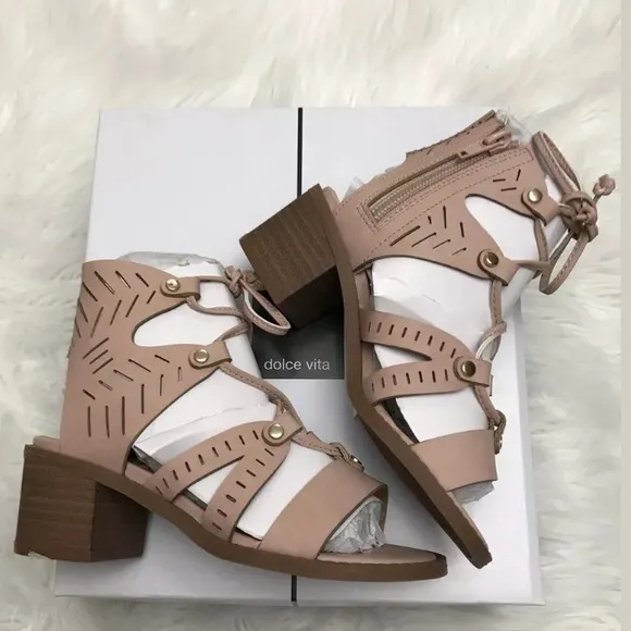 Dolce Vita Girl Lyle  Gladiator Block Heel Sandal