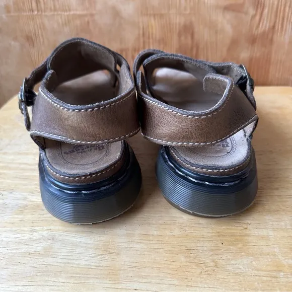 Dr Martens Leather Men’s Vintage 90’s Sandal Open Toe Platform