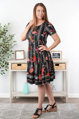Drama Free Floral Dress