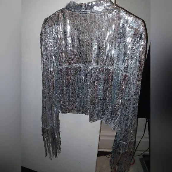 ❄️ELEGANT SHIMMERING JACKET❄️