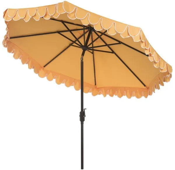 Elegant Valance 11ft Round Umbrella Design: PAT8106B
