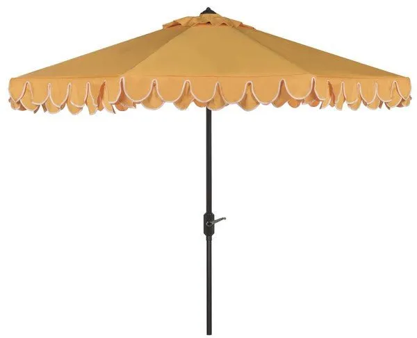 Elegant Valance 11ft Round Umbrella Design: PAT8106B