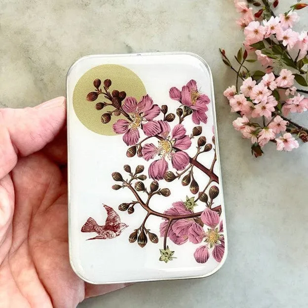 Enameled Notions Tin - Large