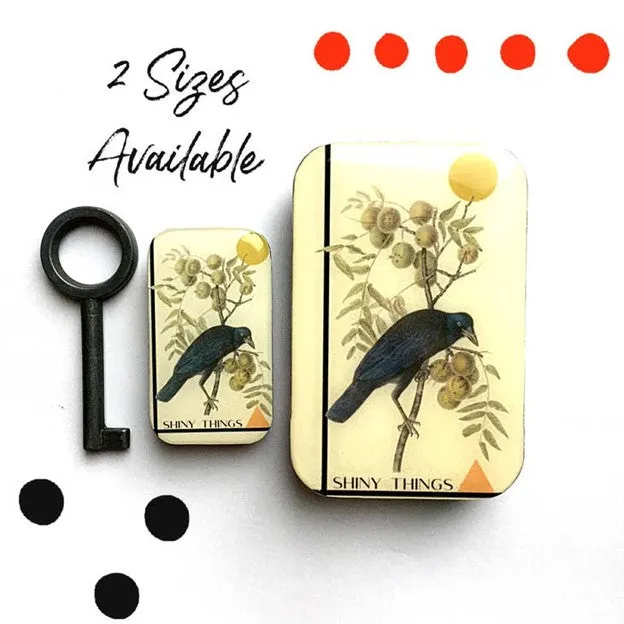 Enameled Notions Tin - Small
