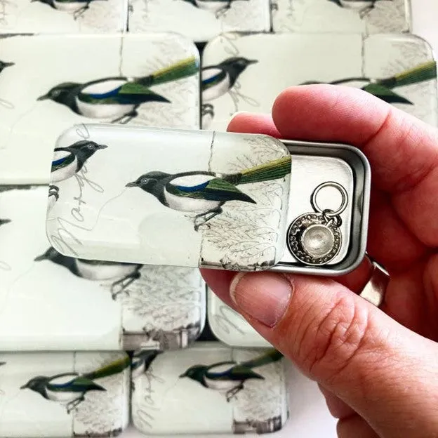 Enameled Notions Tin - Small