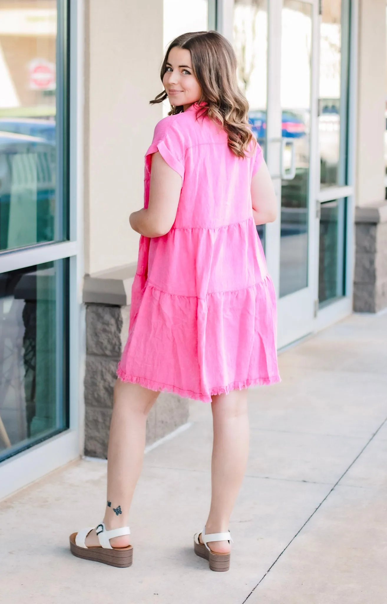 Feeling Fancy Hot Pink Dress