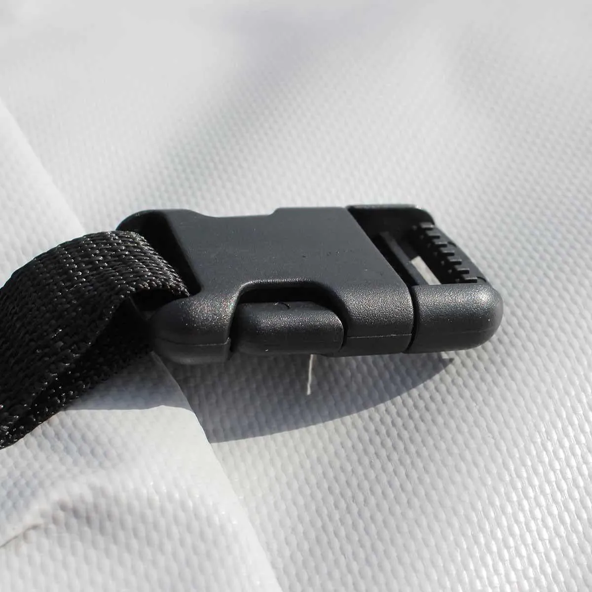 Flying 15 Boat Cover - Boom Up - PVC Grey