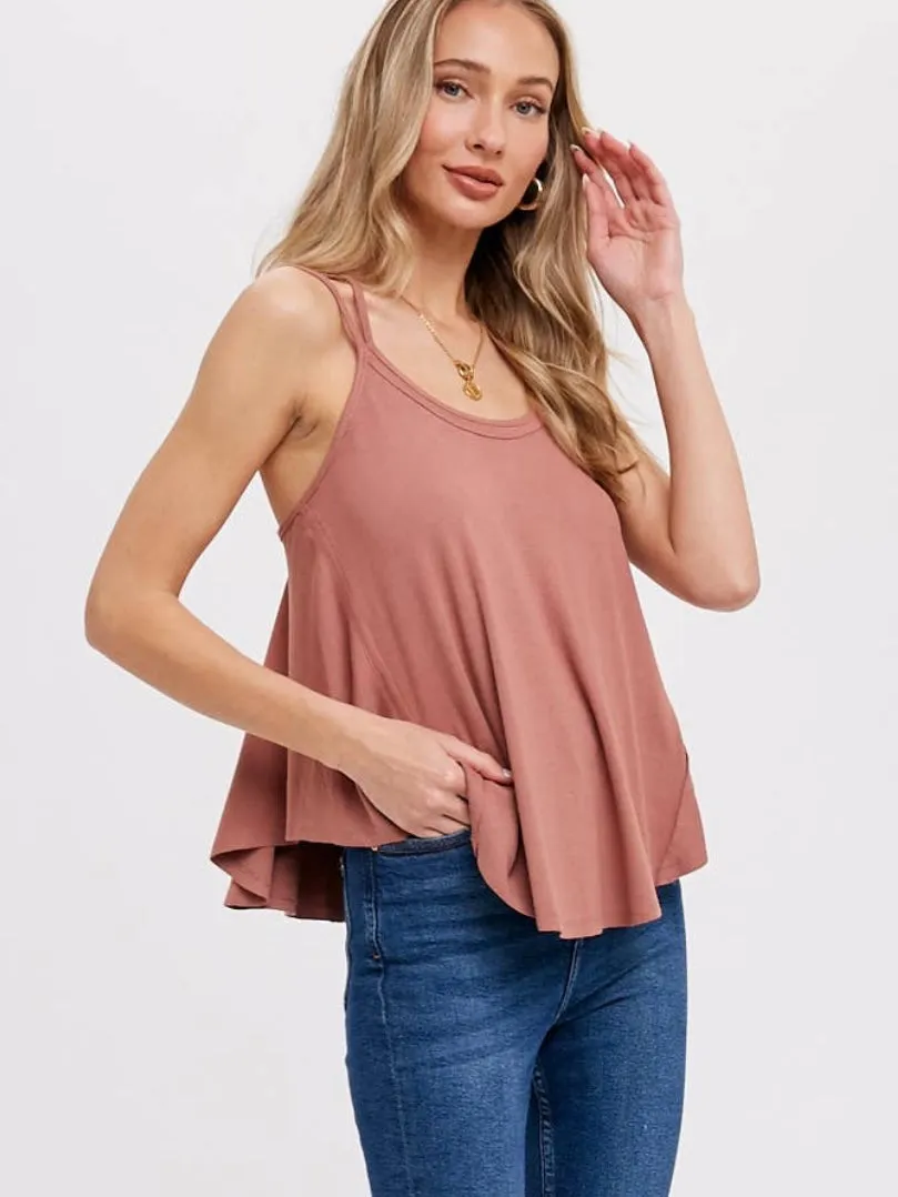 Free Flowing Tank: Marsala