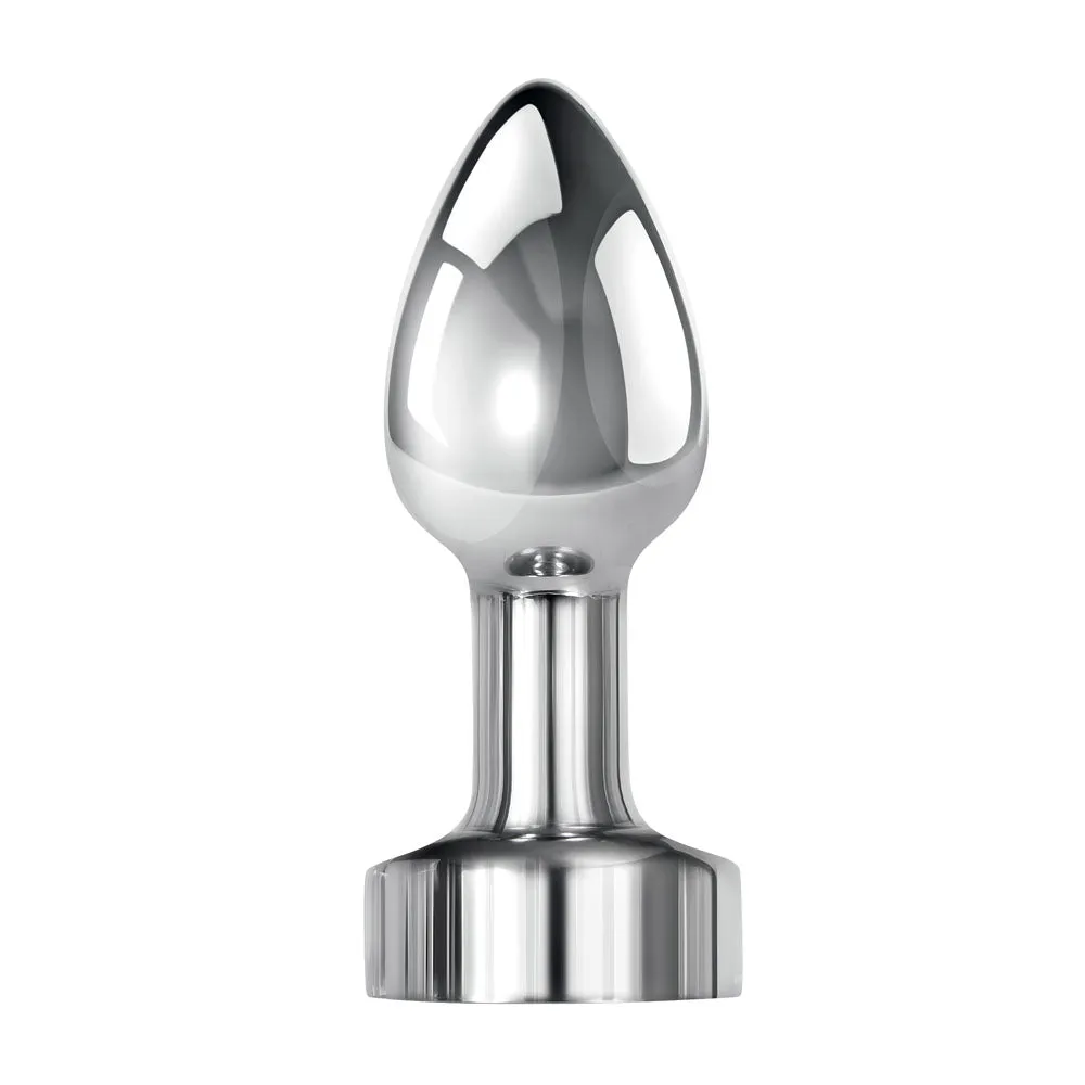 Gender X Rockin Metal - Vibrating Mini Butt Plug