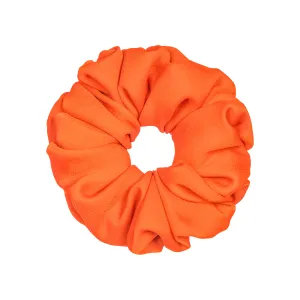 Georgette Orange Scrunchie