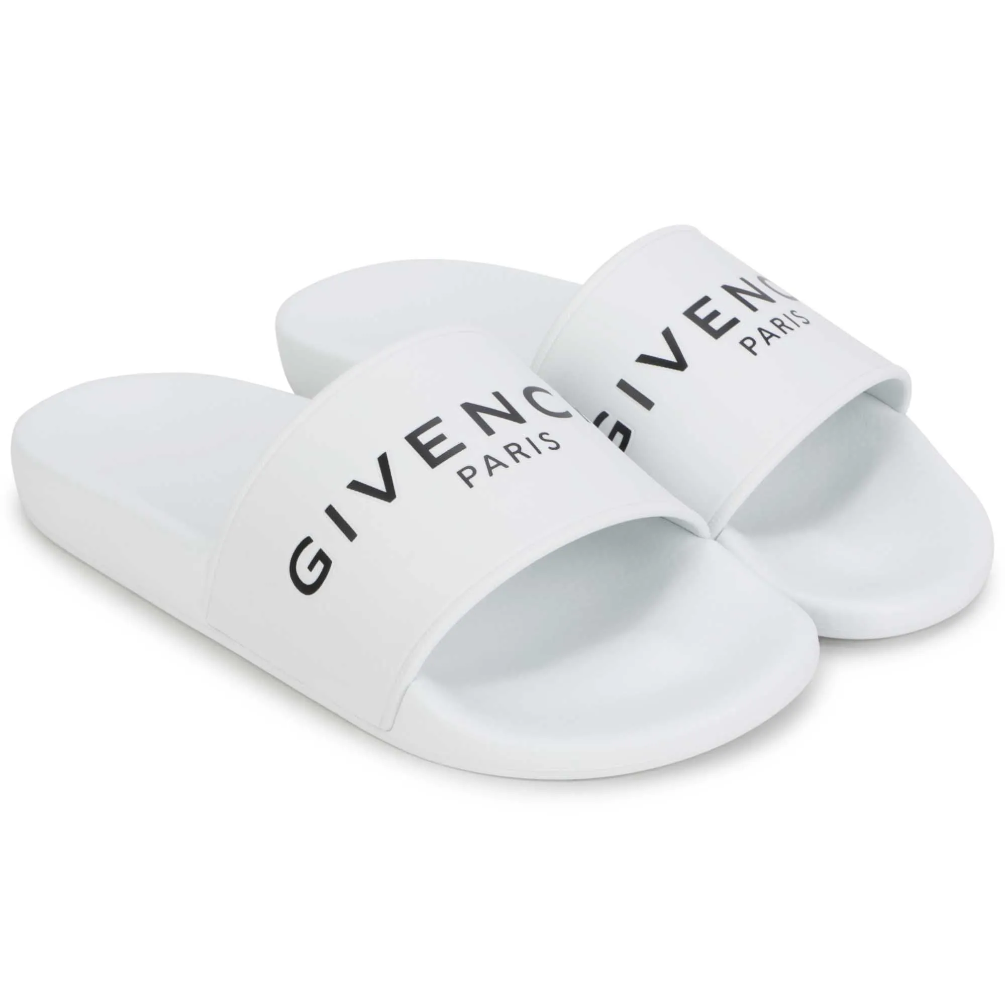 Givenchy White Slides