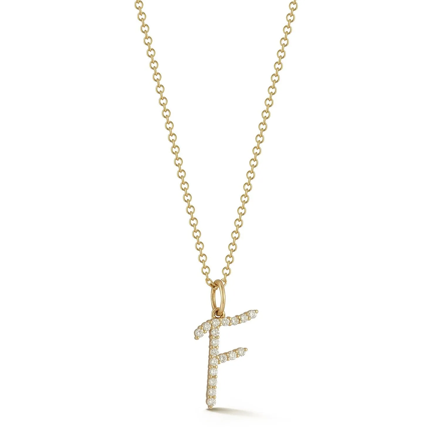 Gold Every Length Initial Chain Necklace