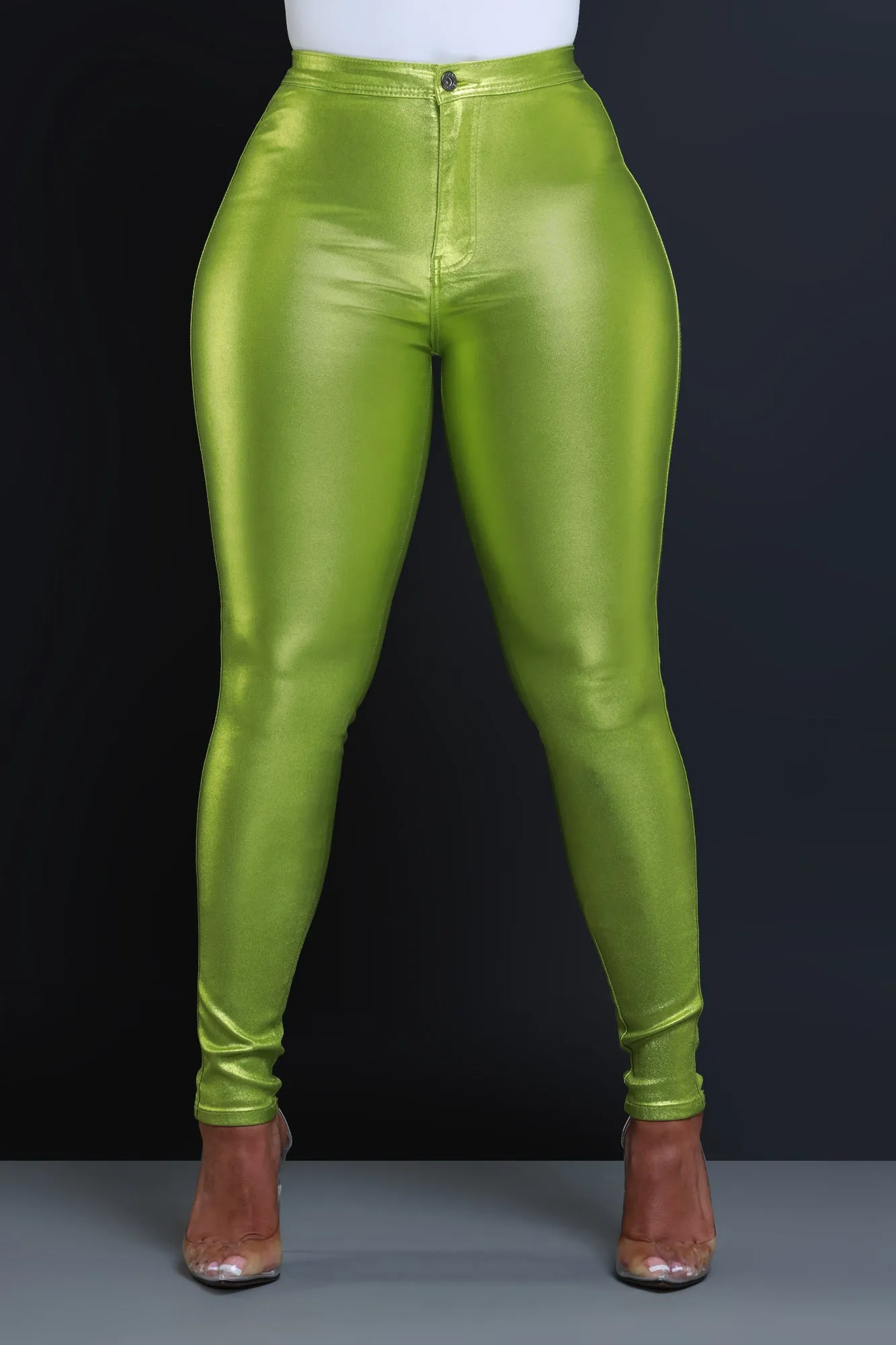 GP4109P-Metallic Stretchy Pants (4PCS)