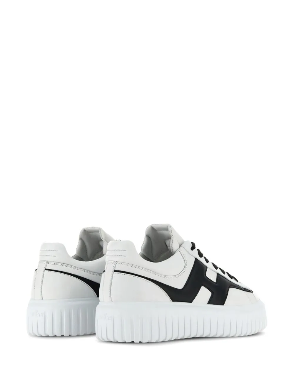 H-stripes leather sneakers