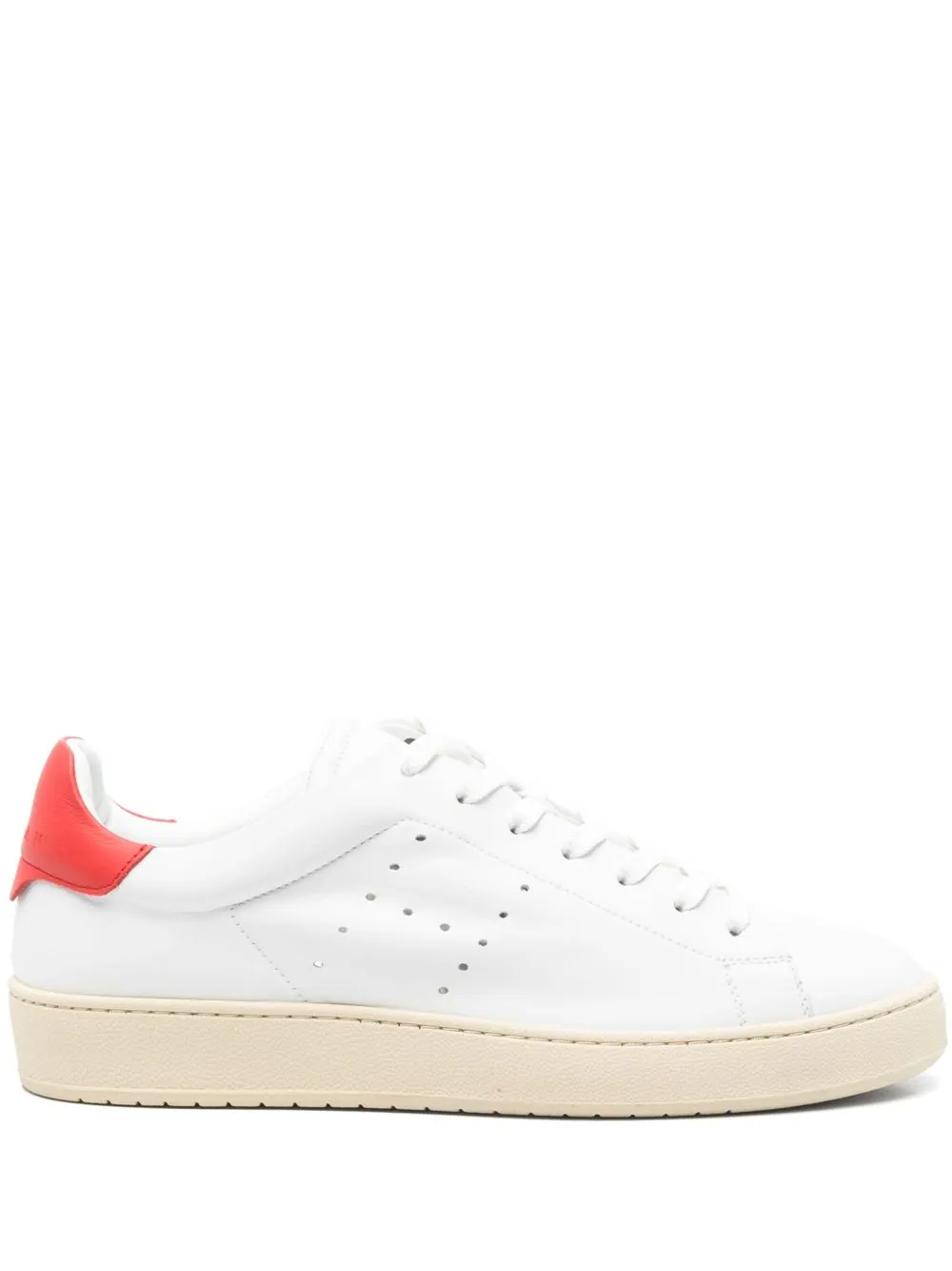 H672 leather sneakers