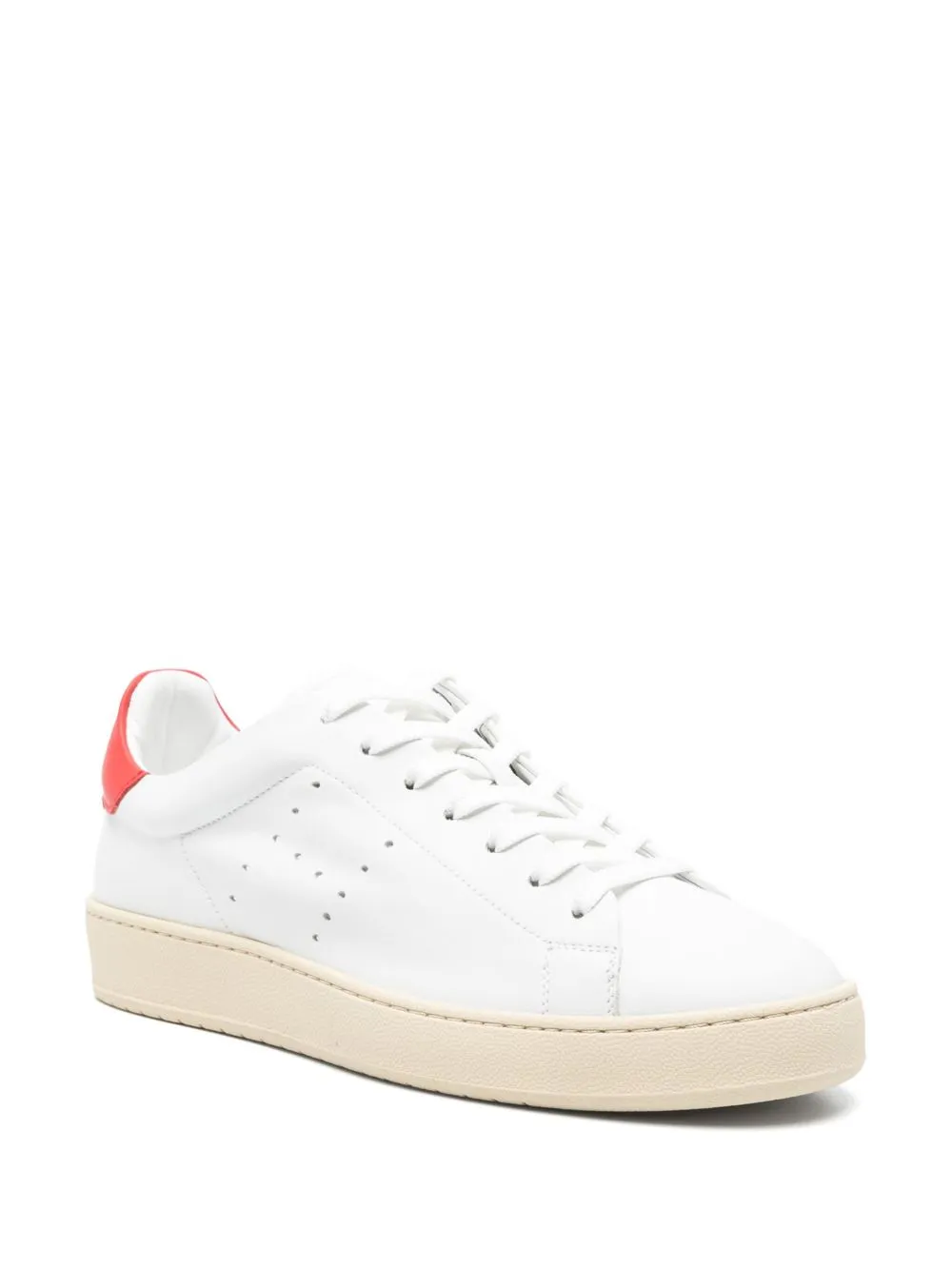 H672 leather sneakers