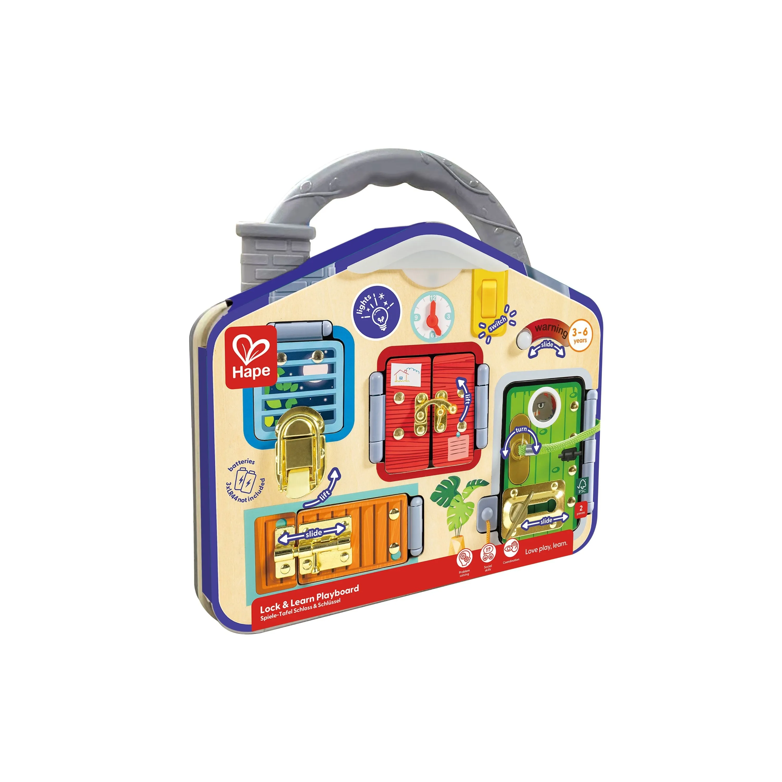 Hape Lock&Learn Playboard