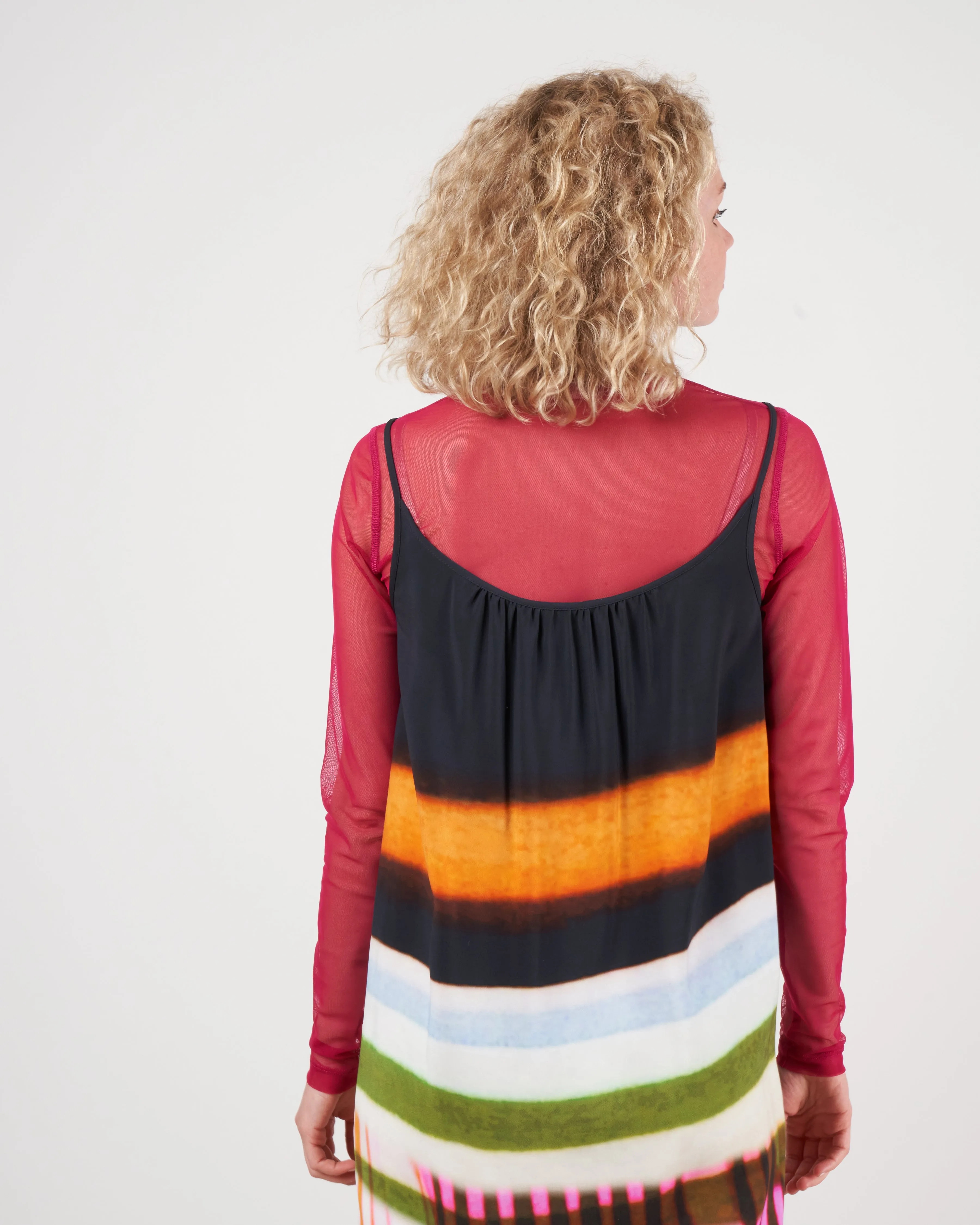 haste jersey top - fuchsia 304
