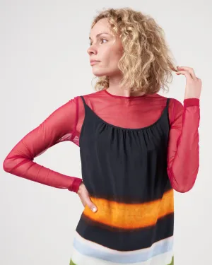 haste jersey top - fuchsia 304