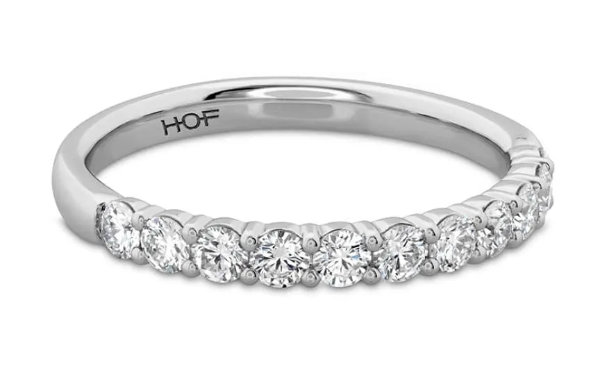 Hearts on Fire 18K White Gold Eleven-Stone Diamond Band - 1.33ctw