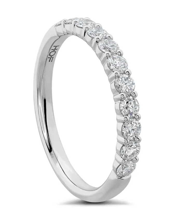 Hearts on Fire 18K White Gold Eleven-Stone Diamond Band - 1.33ctw