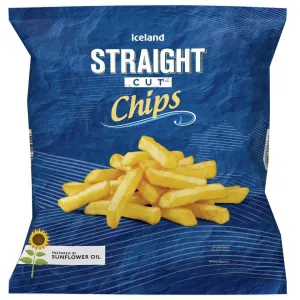 Iceland Straight Cut Chips 1.25kg