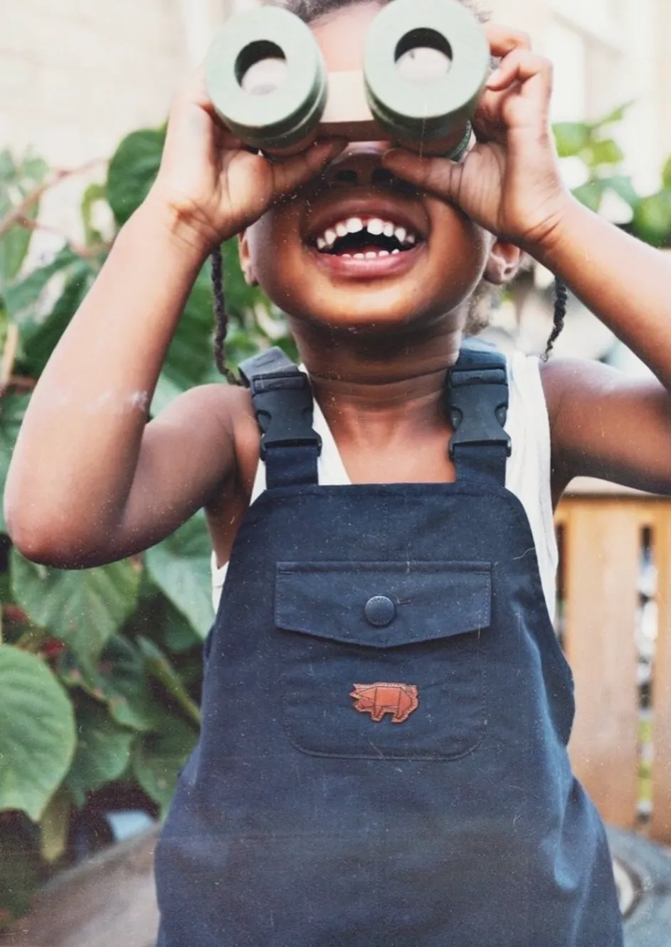 Ink Navy Waterproof Dungarees