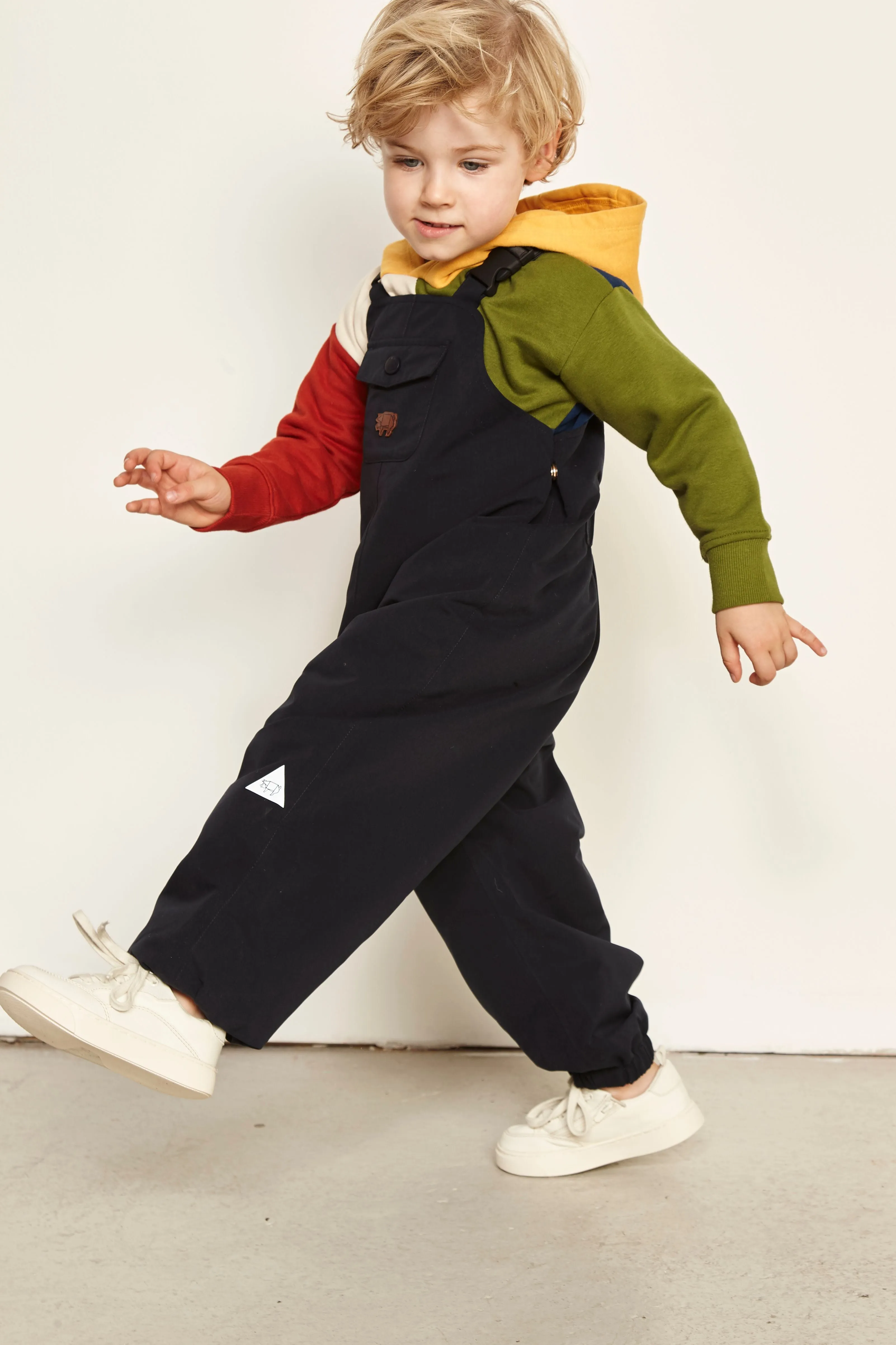 Ink Navy Waterproof Dungarees