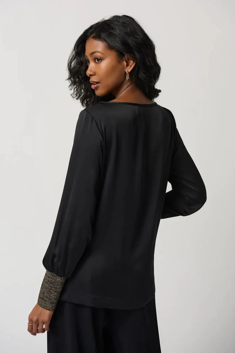 Joseph Ribkoff Puff Sleeve Blouse