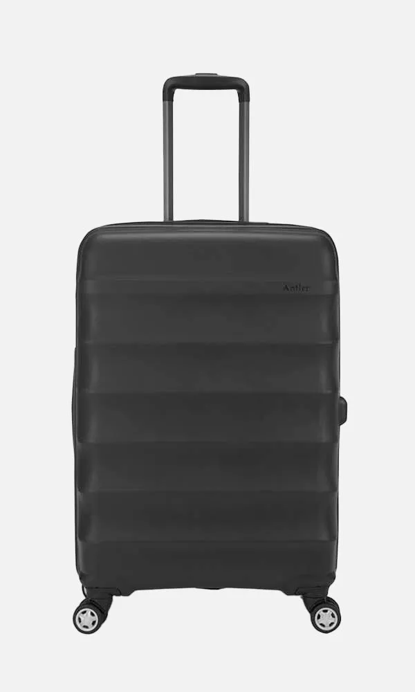 Juno Expandable Carry-on Luggage Set in Black