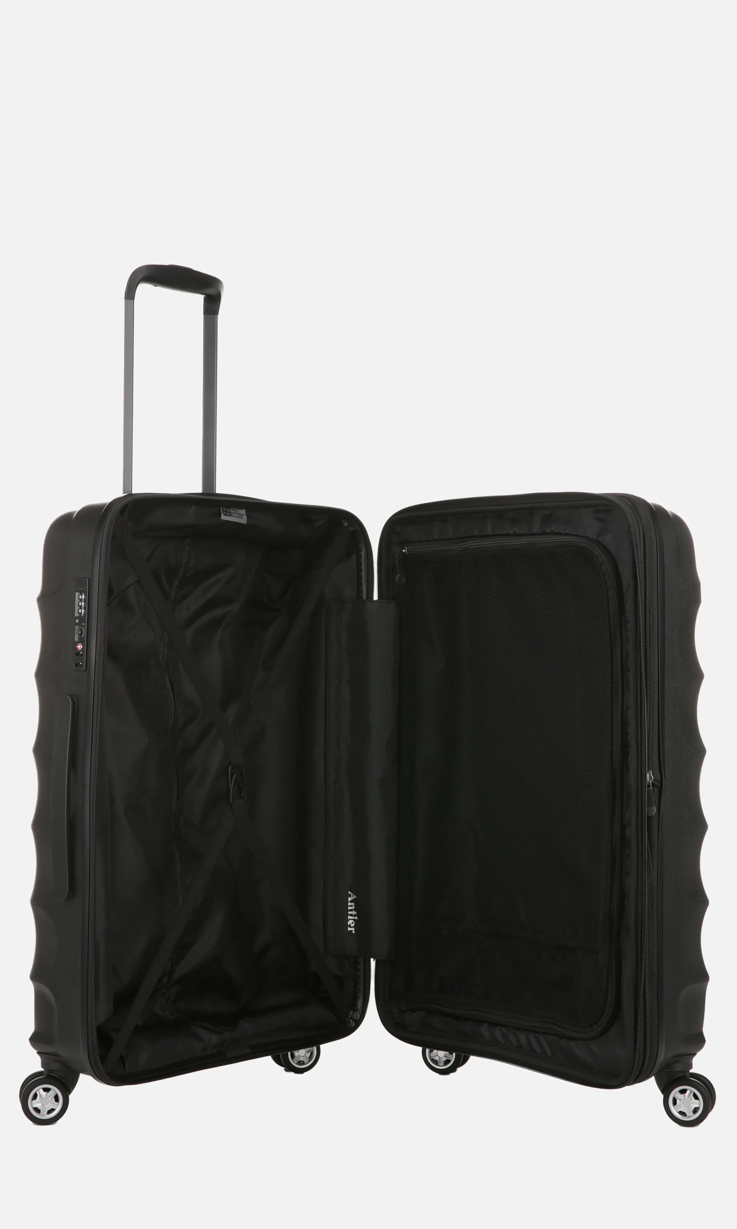 Juno Expandable Carry-on Luggage Set in Black