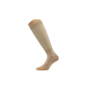 Juzo Dual Stretch Sock - ALMOND OPEN TOE