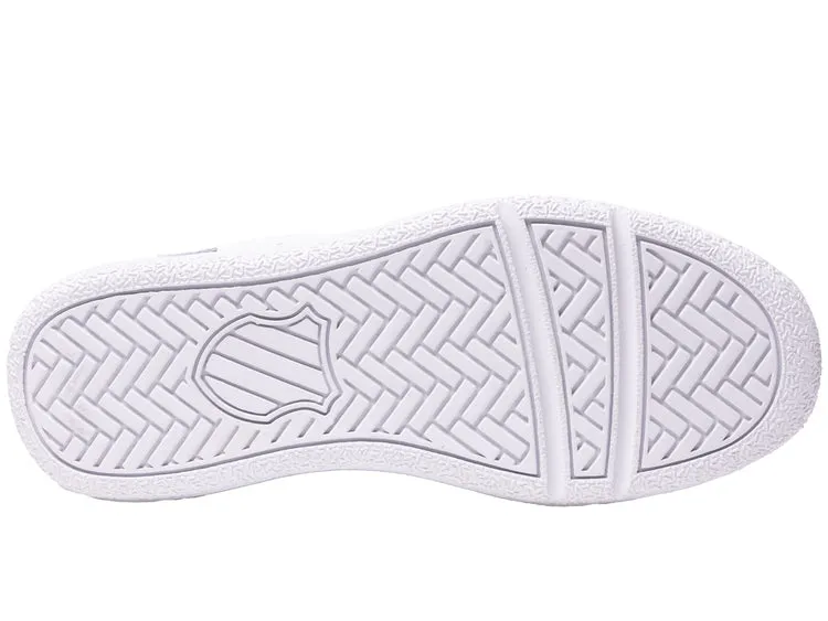 K-Swiss Men's Classic PF Court Shoes in White/White