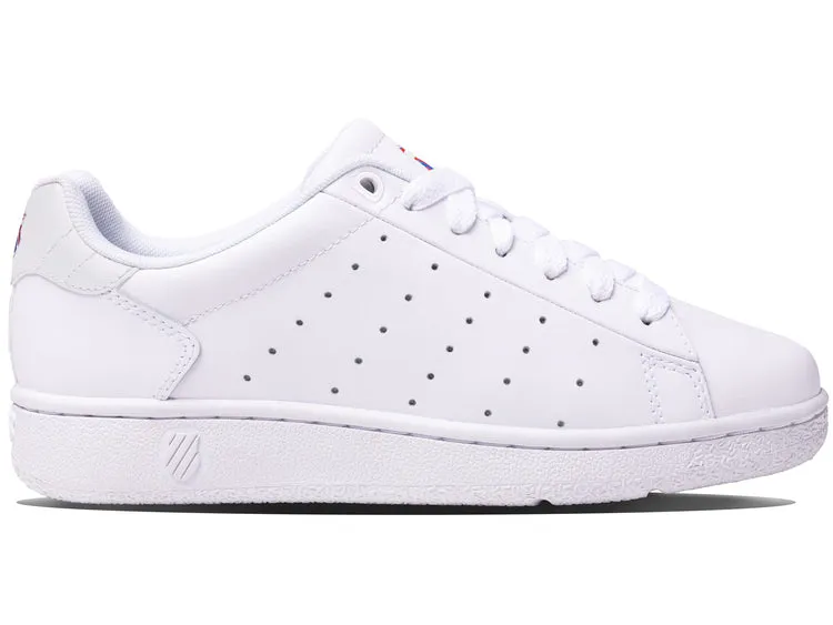 K-Swiss Men's Classic PF Court Shoes in White/White