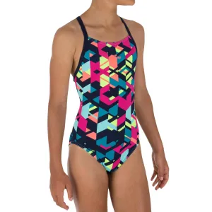 Kamiye Light Girls' One-Piece Swimsuit - Form Pink