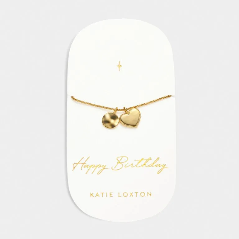 Katie Loxton Waterproof Happy Birthday Charm Bracelet