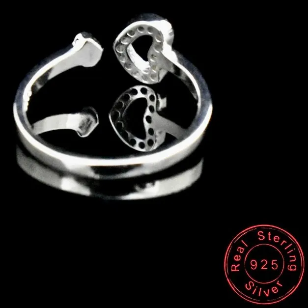 Kissing Hearts Ring