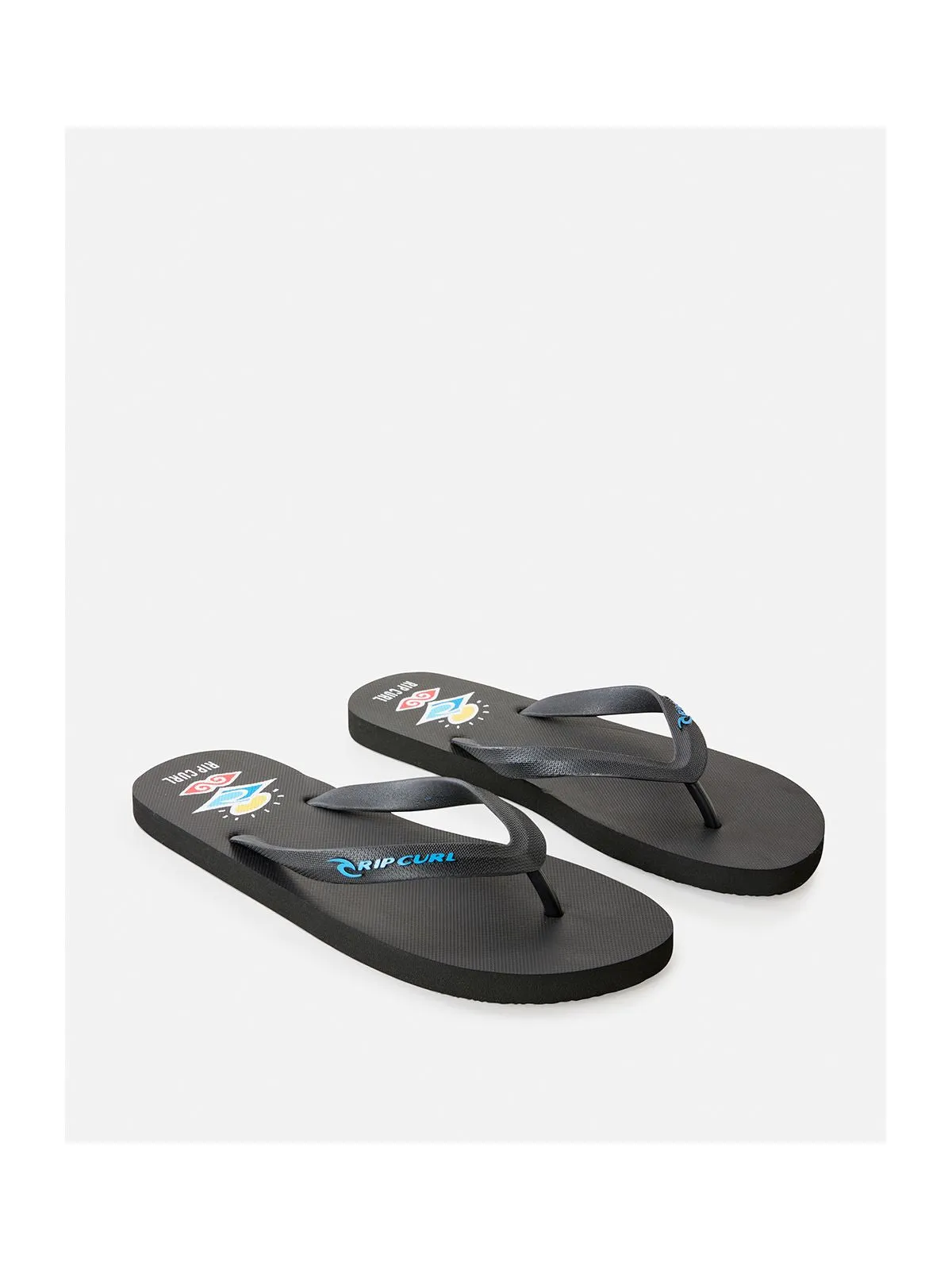 Klapki RIP CURL Icons Of Surf Bloom Open Toe czarny