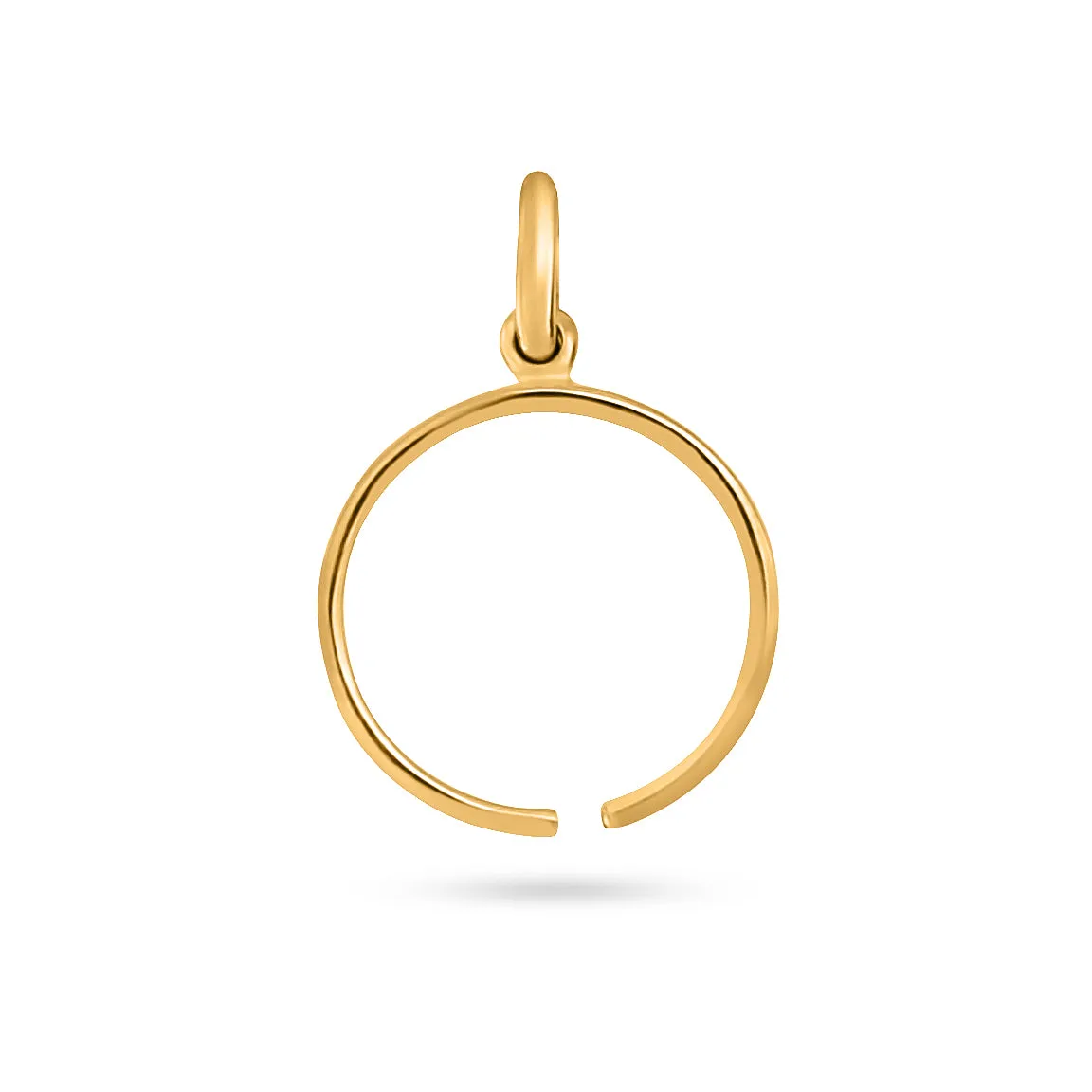 KNOCKER TOE RING gold plated