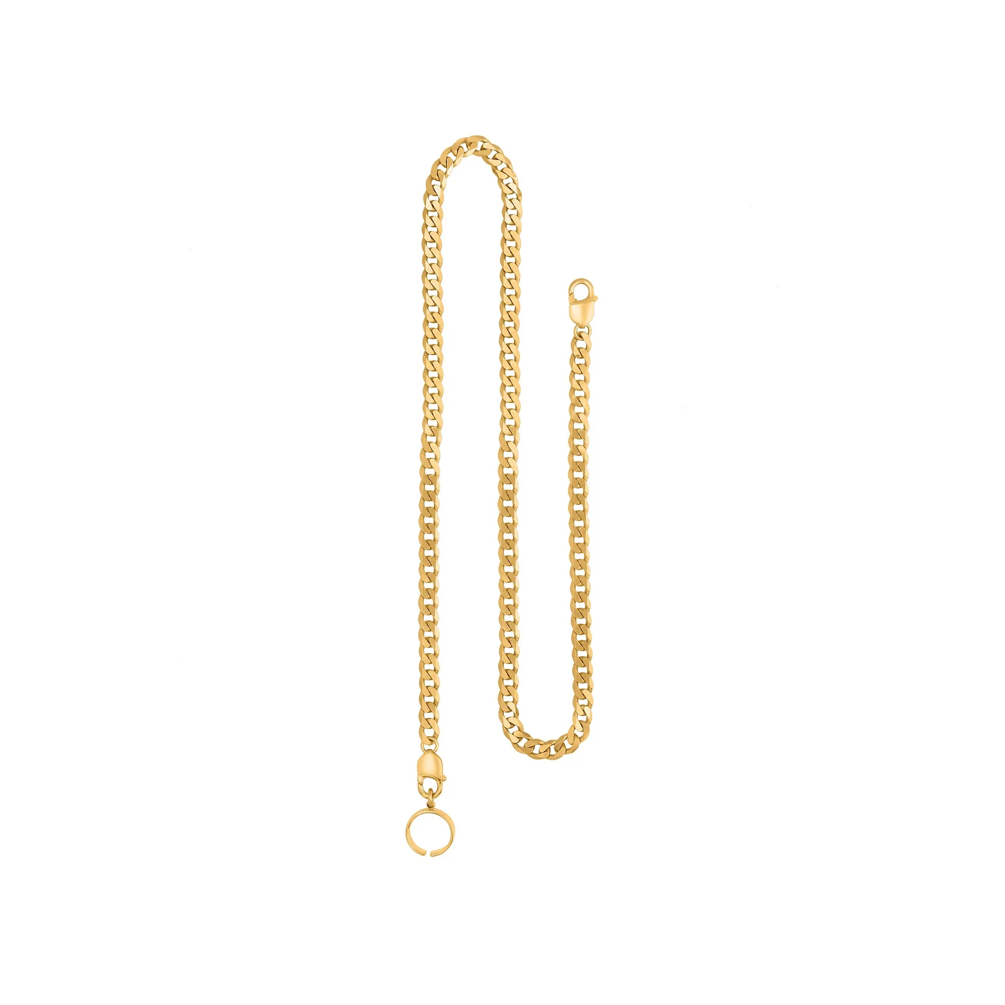 KNOCKER TOE RING gold plated