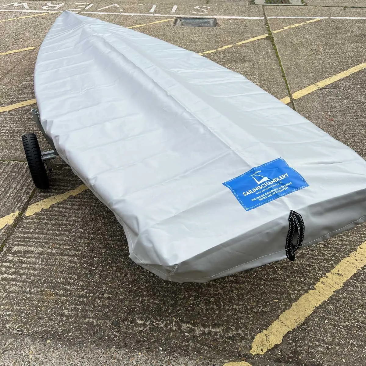 Laser 1 Boat Cover Package  - PVC Grey Top Cover and Nylon Undercover Package