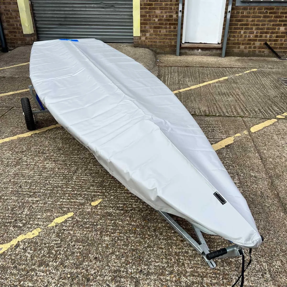 Laser 1 Boat Cover Package  - PVC Grey Top Cover and Nylon Undercover Package