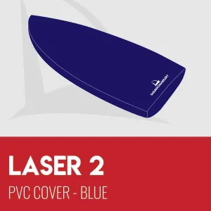 Laser 2 Boat Cover - PVC Blue - Mast Down