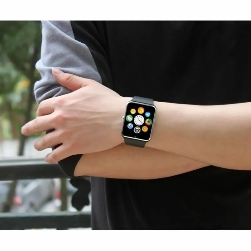 Latest 2018 GT08 Bluetooth Smart Watch Phone Wrist Watch for Android and iOS US